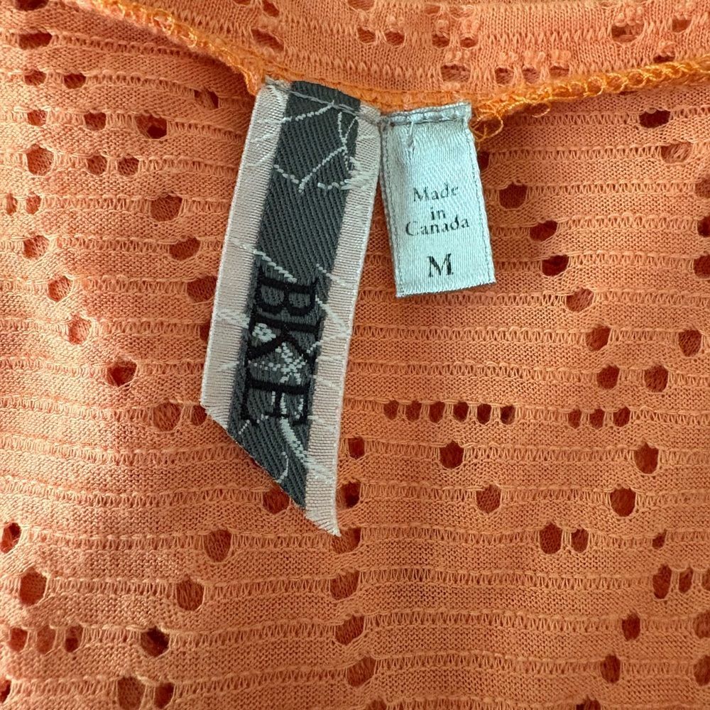 BKE Orange Long Sleeve Women's Tee - Picture 9 of 9